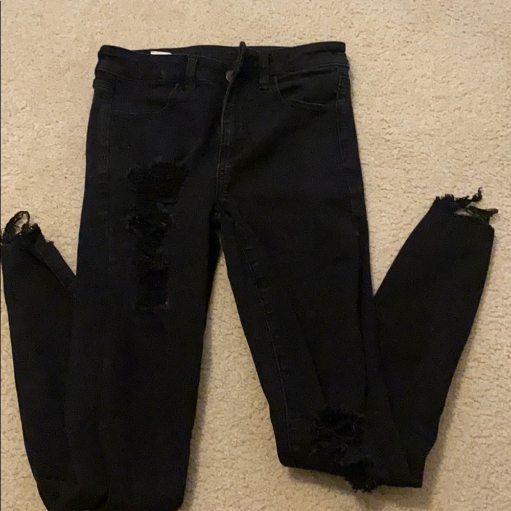 Black American Eagle jeans